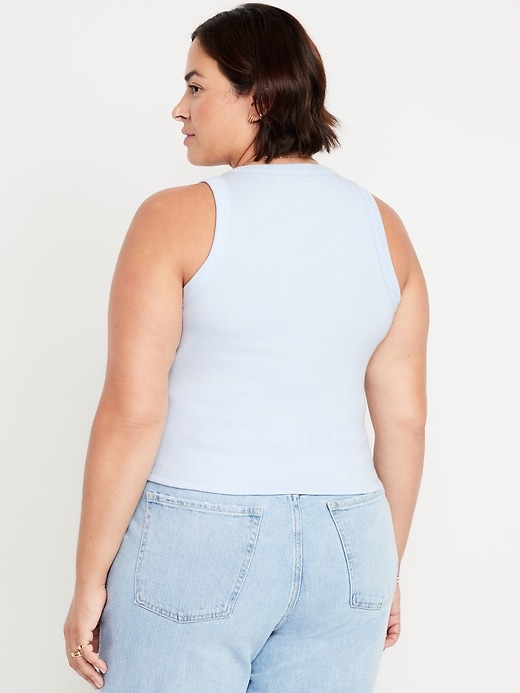 Image number 8 showing, Snug Crop Tank Top