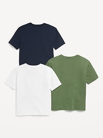 Image number 2 showing, Short-Sleeve Graphic T-Shirt 3-Pack for Boys