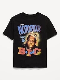 Image number 1 showing, Notorious B.I.G. Biggie Smalls™ Gender-Neutral Graphic T-Shirt for Kids