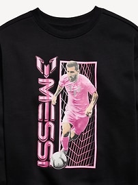 Image number 5 showing, Messi™ Oversized Crew-Neck Graphic Sweatshirt for Boys