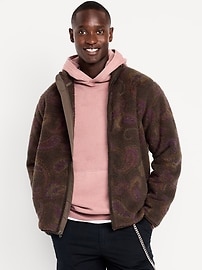 Sherpa Full-Zip Jacket | Old Navy