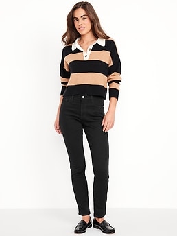 High-Waisted Slim Jeans - image 3