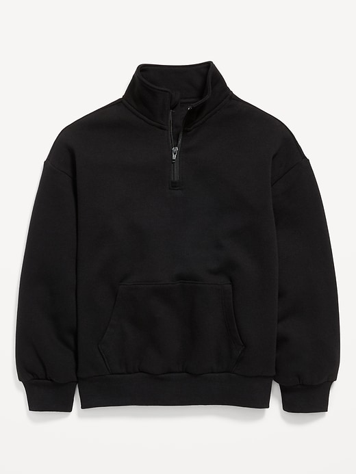 Image number 2 showing, Favorite Fleece Oversized Quarter-Zip for Boys