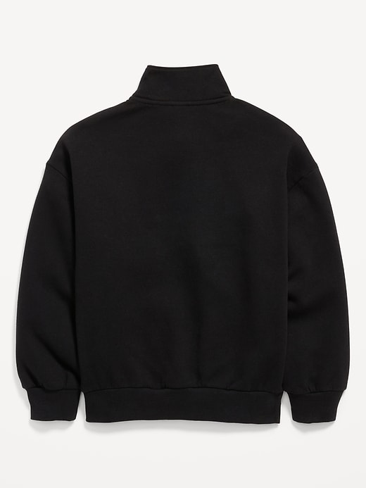 Image number 3 showing, Favorite Fleece Oversized Quarter-Zip for Boys