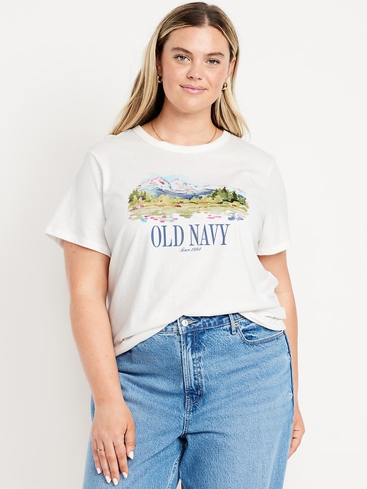 Image number 8 showing, Crew-Neck Logo-Graphic T-Shirt