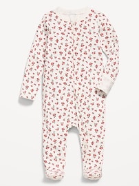 Image number 1 showing, Ribbed 2-Way-Zip Sleep & Play Footed One-Piece for Baby