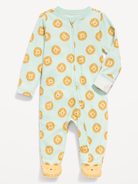 2-Way-Zip Sleep & Play Footed One-Piece for Baby