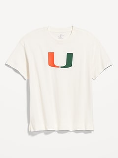 College Crew-Neck T-Shirt for Women