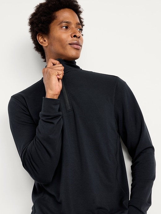 Image number 3 showing, Recharge Knit Quarter-Zip Pullover