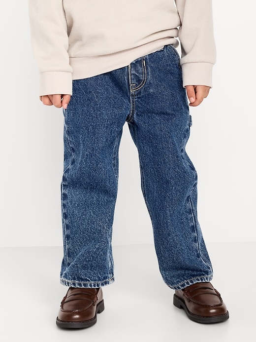 Image number 2 showing, Baggy Carpenter Jeans for Toddler Boys