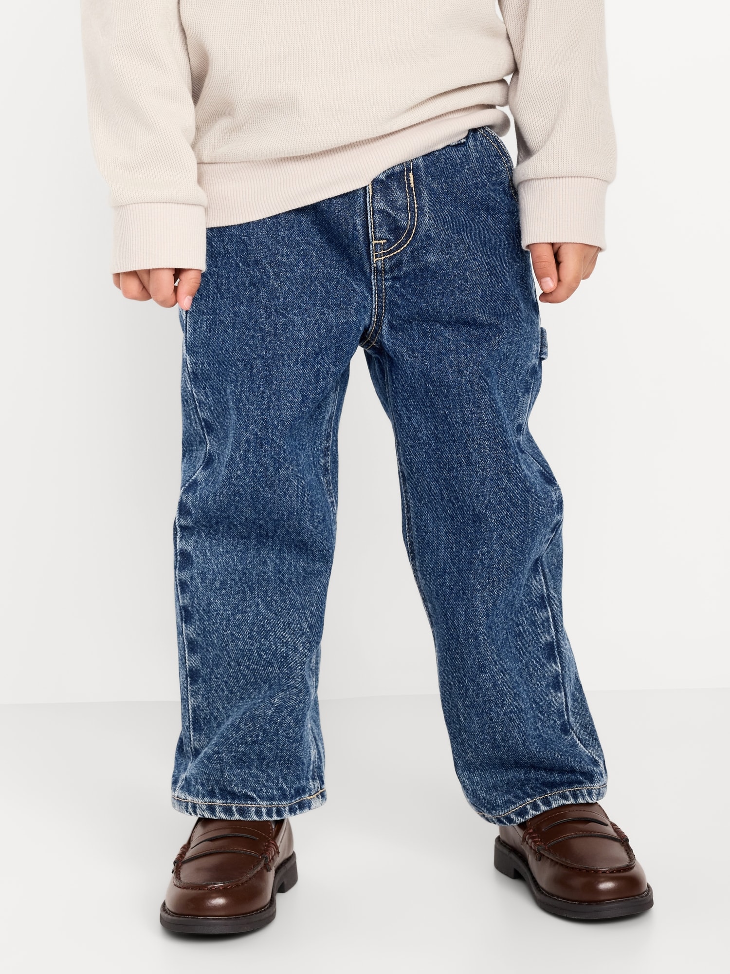 Baggy Carpenter Jeans for Toddler Boys