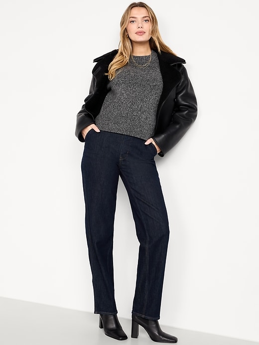 Image number 3 showing, SoSoft Loose Crew-Neck Sweater