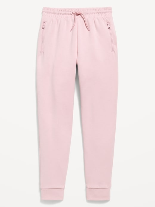 Image number 4 showing, Slim High-Waisted Dynamic Fleece Joggers for Girls
