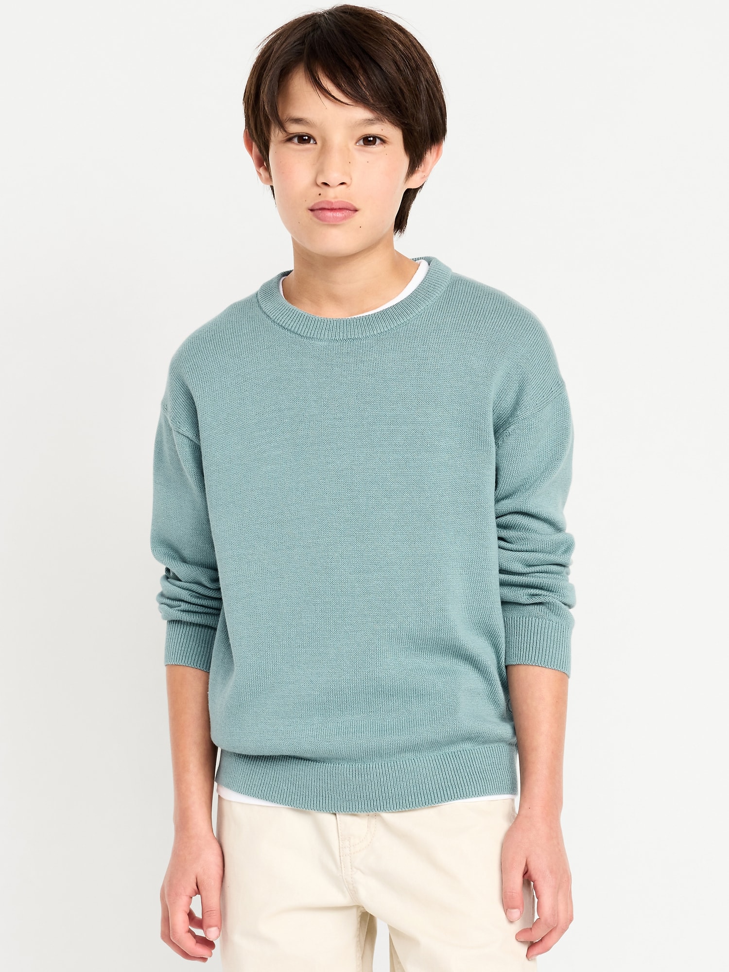Crew-Neck Sweater for Boys