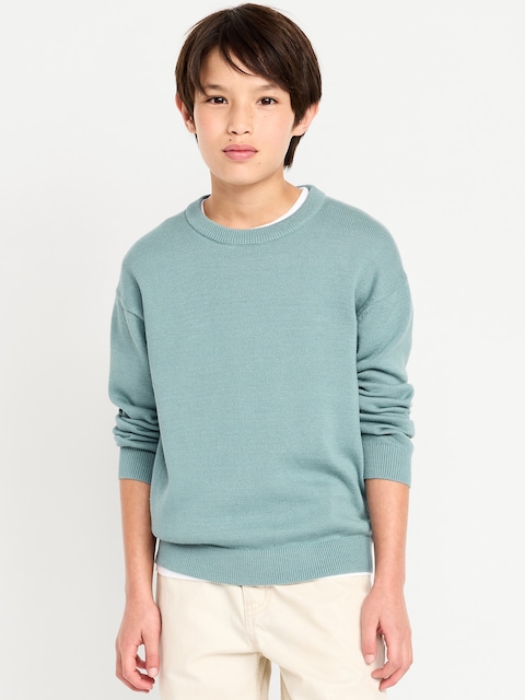Crew-Neck Sweater for Boys