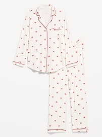 Image number 2 showing, Maternity Classic Pajama Set