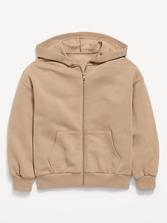 Oversized Zip Hoodie for Boys
