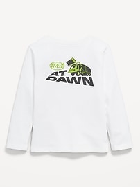 Image number 2 showing, Long-Sleeve Unisex Graphic T-Shirt for Toddler