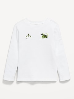 Long-Sleeve Unisex Graphic T-Shirt for Toddler