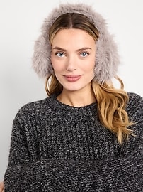 Image number 1 showing, Faux-Fur Earmuffs