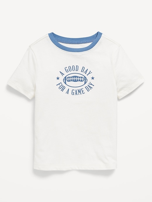 Image number 1 showing, Short-Sleeve Unisex Graphic T-Shirt for Toddler