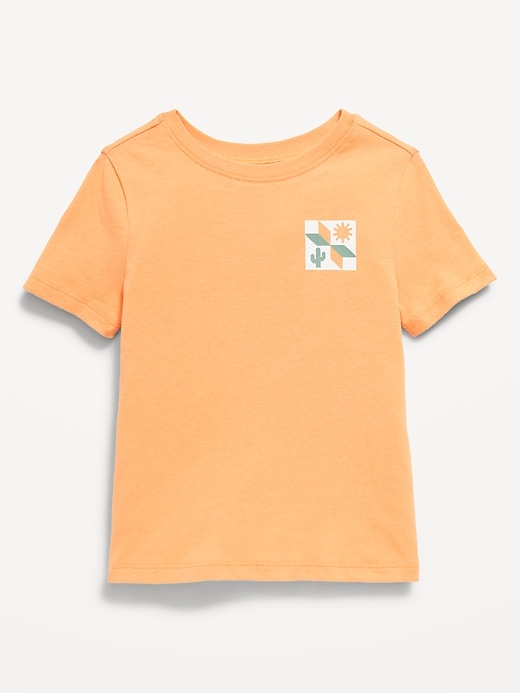 Image number 1 showing, Short-Sleeve Unisex Graphic T-Shirt for Toddler