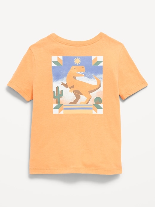 Image number 2 showing, Short-Sleeve Unisex Graphic T-Shirt for Toddler