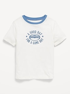 Short-Sleeve Unisex Graphic T-Shirt for Toddler