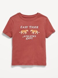 Image number 1 showing, Short-Sleeve Unisex Graphic T-Shirt for Toddler