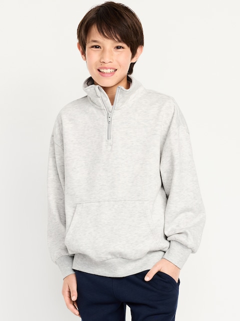 Favorite Fleece Oversized Quarter-Zip for Boys