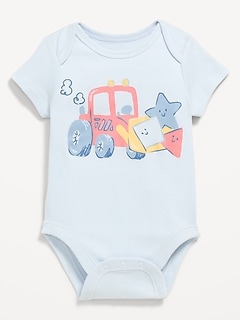 Short-Sleeve Graphic Bodysuit for Baby