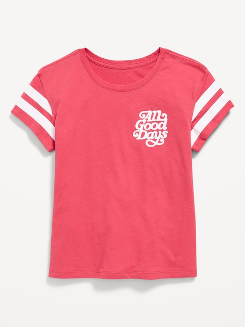 Short-Sleeve Graphic T-Shirt for Girls