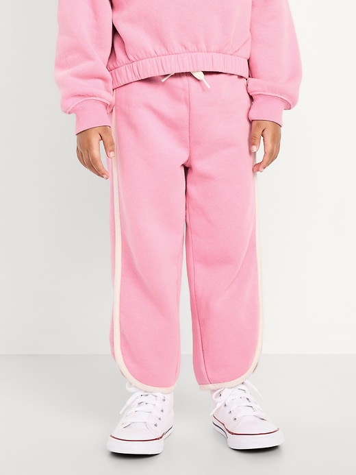 Image number 2 showing, Dolphin-Hem Cropped Sweatpants for Toddler Girls