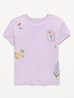 Short-Sleeve Graphic T-Shirt for Girls