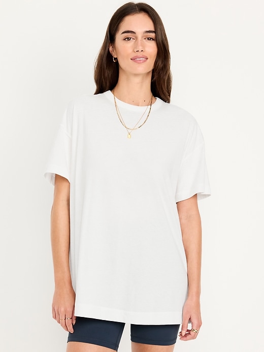 Image number 1 showing, Oversized EveryWear Tunic T-Shirt