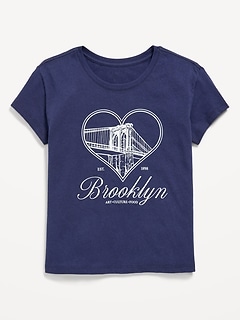 Short-Sleeve Graphic T-Shirt for Girls