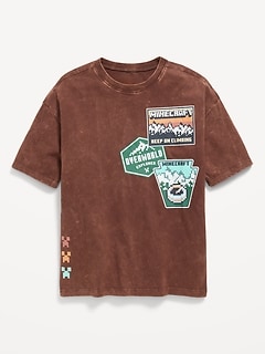 Minecraft™ Gender-Neutral Graphic T-Shirt for Kids