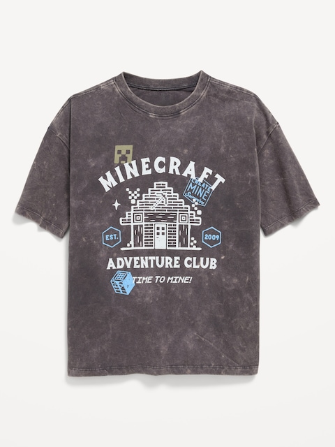 Minecraft™ Gender-Neutral Graphic T-Shirt for Kids