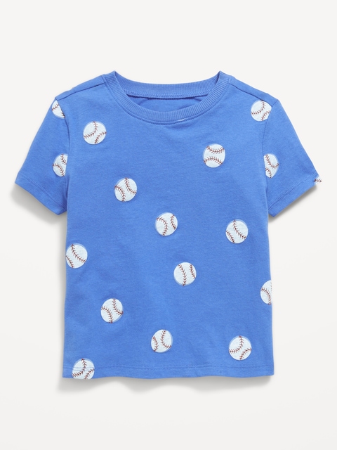 Printed Short-Sleeve T-Shirt for Toddler Boys