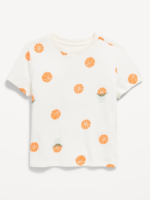 Printed Short-Sleeve T-Shirt for Toddler Boys