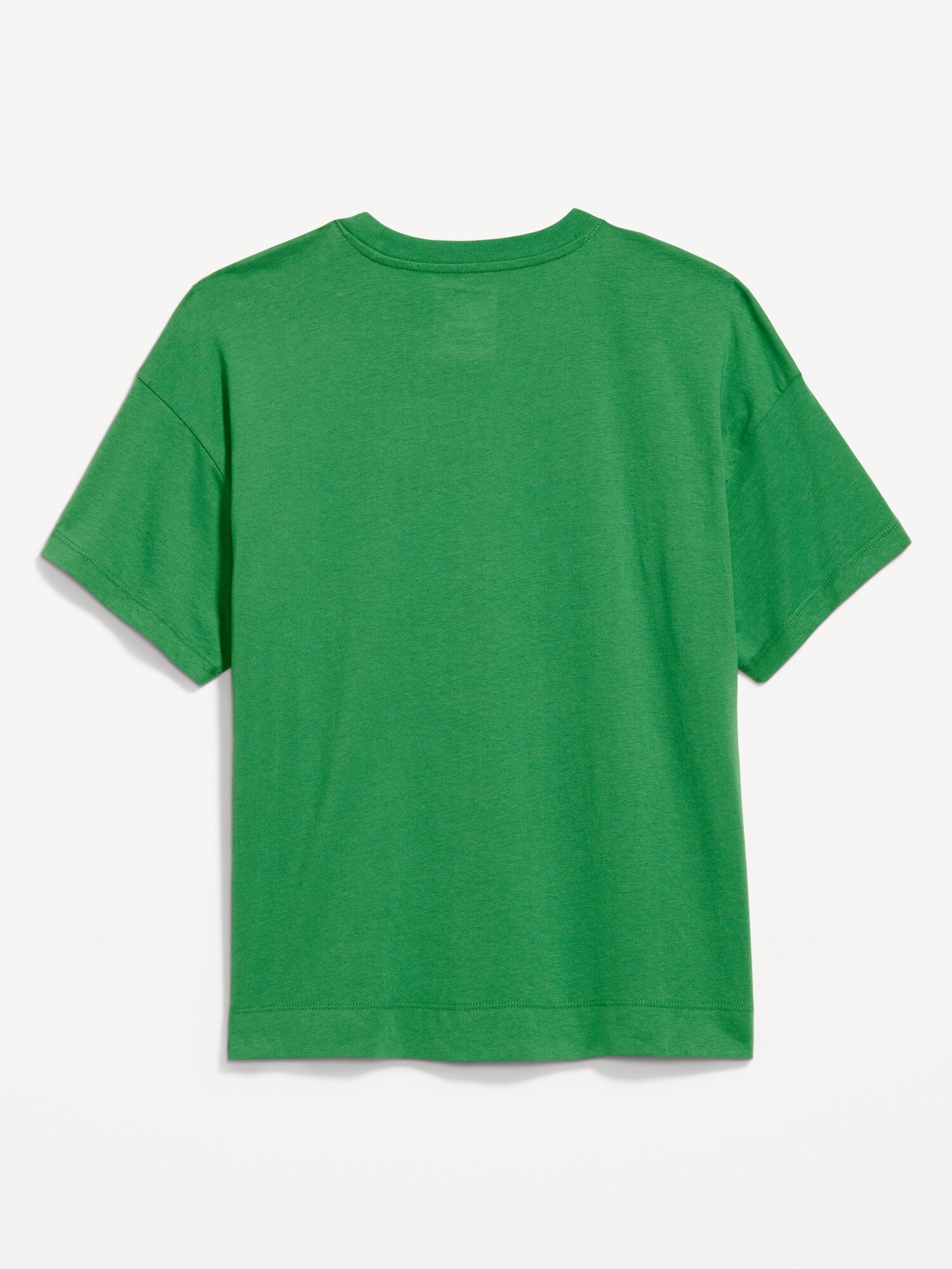 Женская футболка Old Navy College Crew-Neck T-Shirt for Women, цвет: Зелёный — фото 2