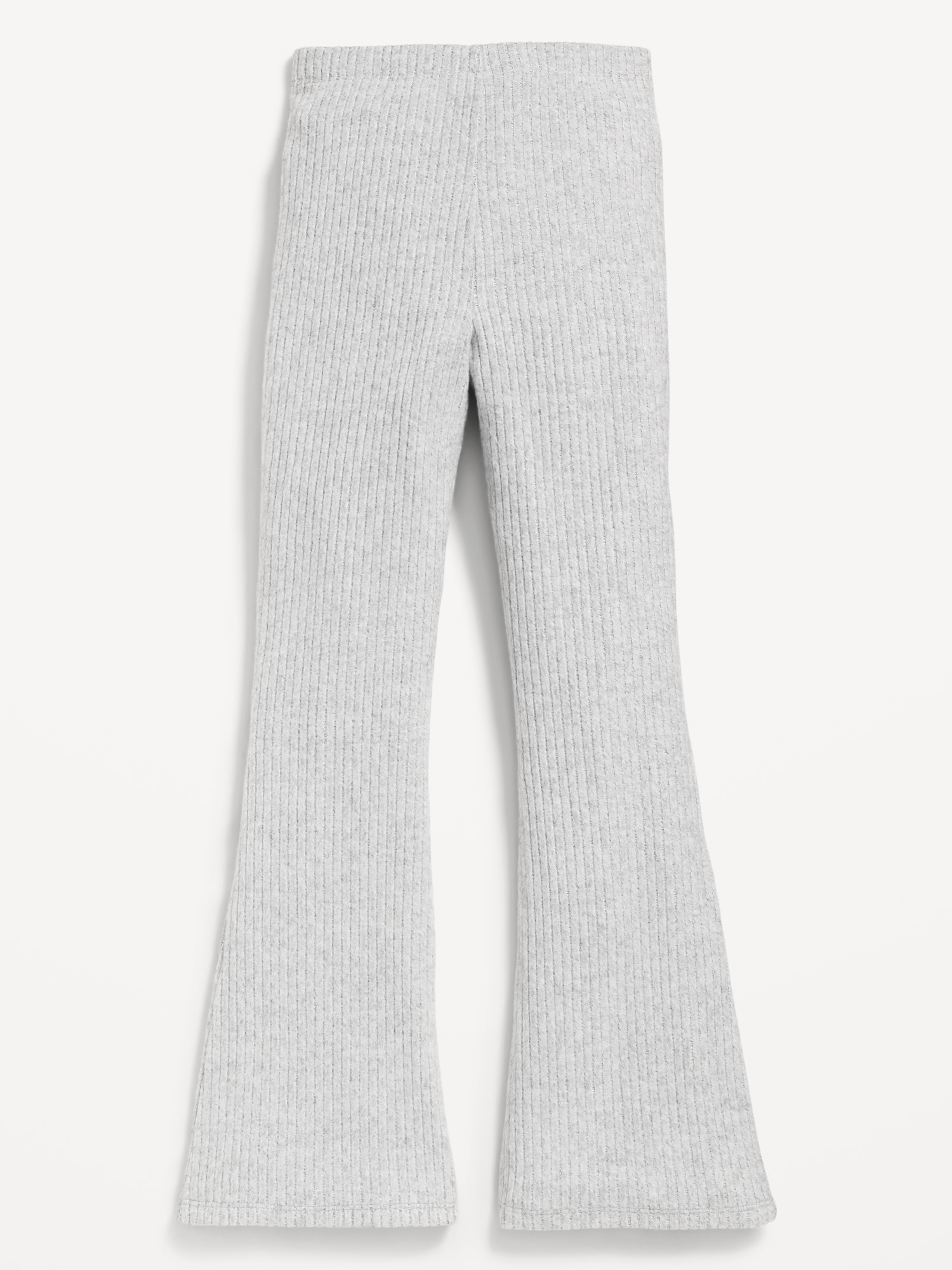 CozePlush High-Waisted Flare Leggings for Girls