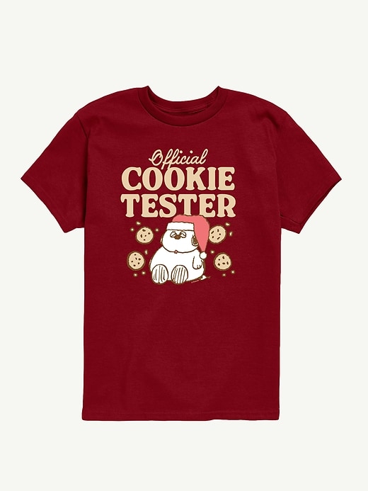 Image number 1 showing, Peanuts Official Cookie Tester Short Sleeve Tee For Kids