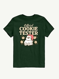 Image number 1 showing, Peanuts Official Cookie Tester Short Sleeve Tee For Kids