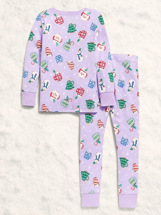 Image number 3 showing, Printed Snug-Fit Pajama Set for Toddler & Baby