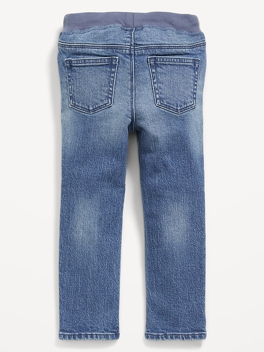 Image number 3 showing, 360° Stretch Pull-On Skinny Jeans for Toddler Boys