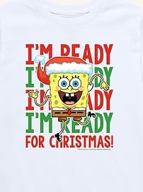 Image number 2 showing, Spongebob Squarepants Christmas Short Sleeve Tee for Toddlers