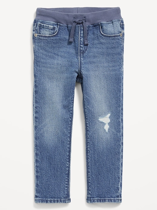 Image number 2 showing, 360° Stretch Pull-On Skinny Jeans for Toddler Boys