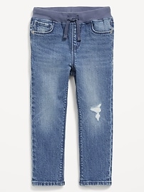 Image number 2 showing, 360° Stretch Pull-On Skinny Jeans for Toddler Boys