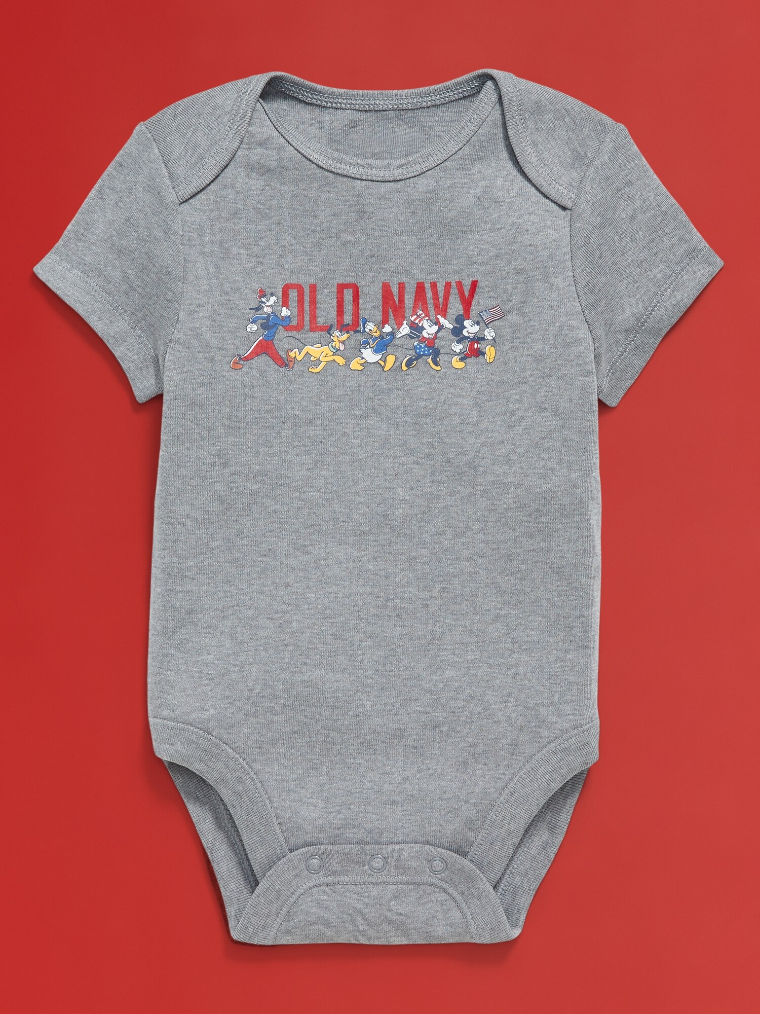 Боди Mouse для детей — Old Navy, цвет: Серый — фото 2